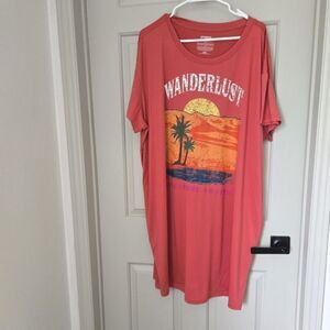 New Joyspun Graphic Tunic Plus Size 1 X